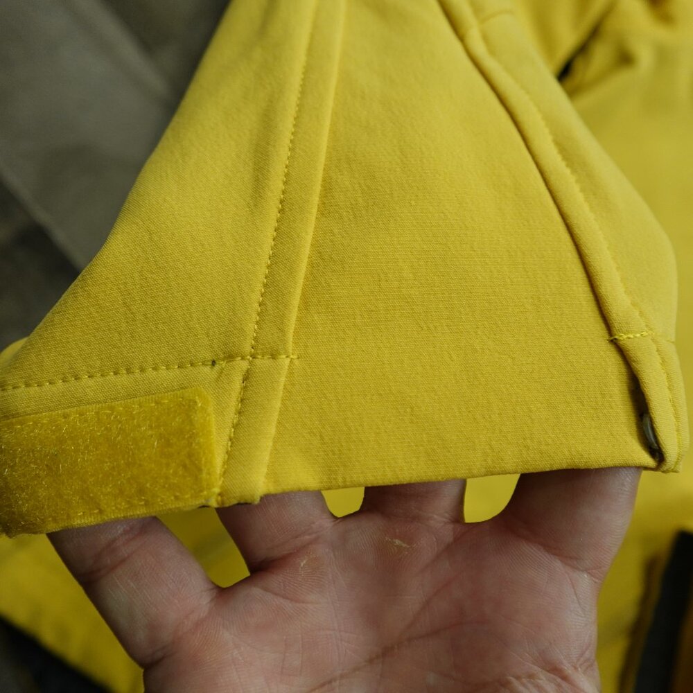 Cloudveil Softshell Jacket Mens Large Yellow Full… - image 8